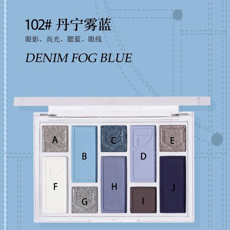 10 Colors Eyeshadow Palette 15g