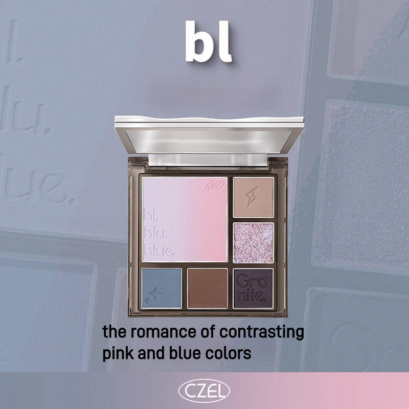 CZEL All in One Eyeshadow Palette Multi-use 6.5g