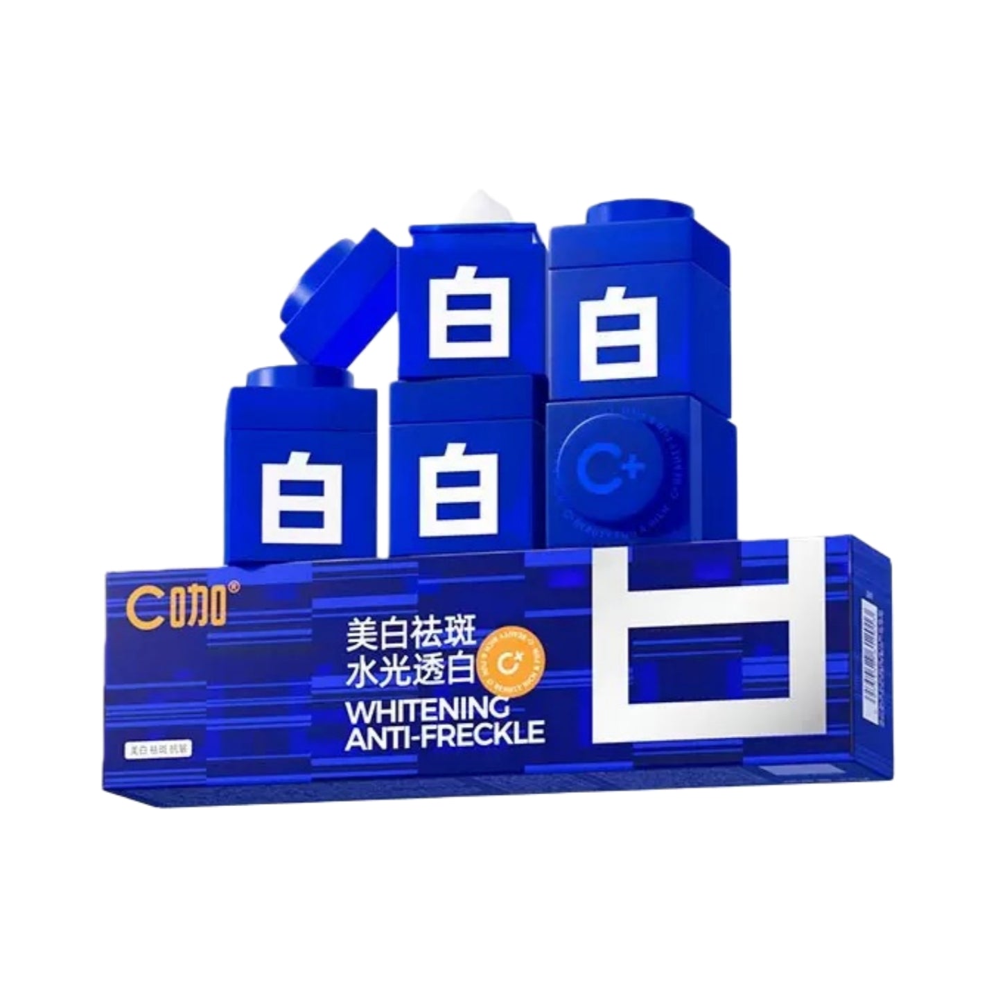 C+ Beauty Whitening Radiance Spot-fading Essence Cream 5g*5