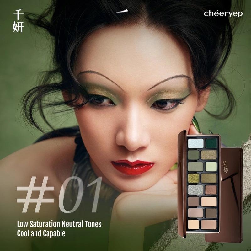 cheeryep - 16 Colors Eyeshadow Palette