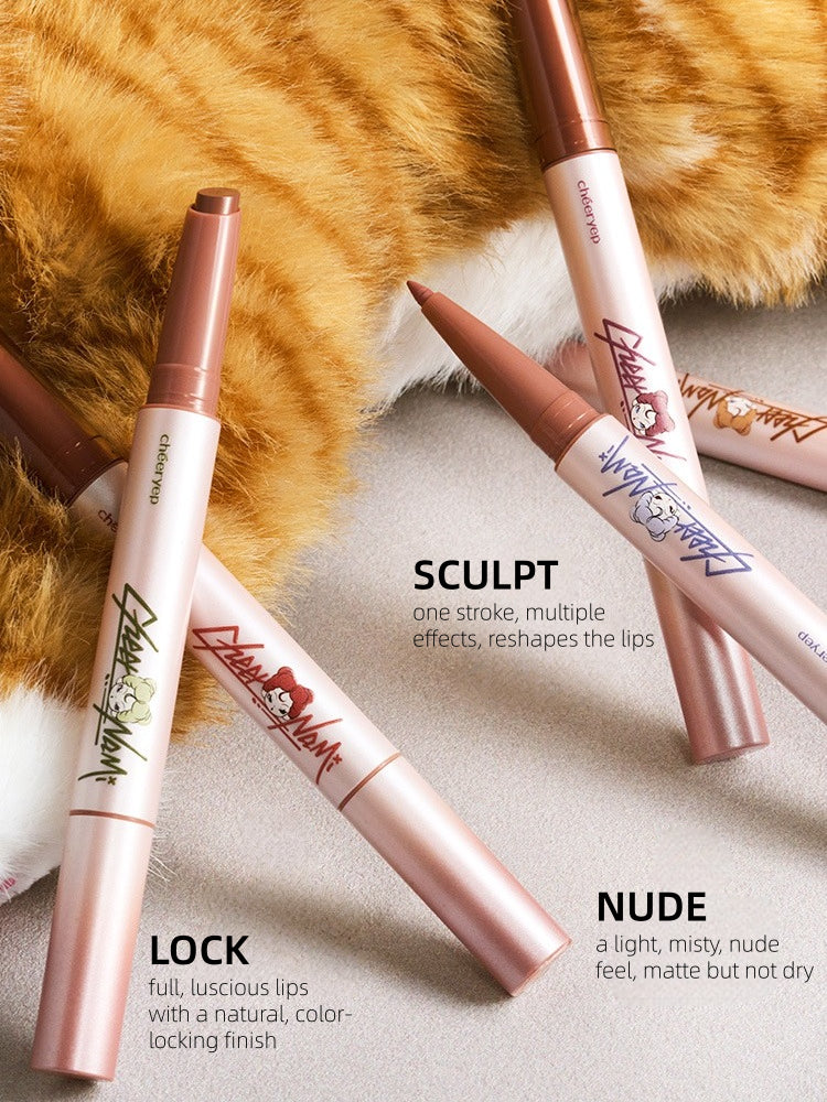 Cheeryep X DODO NAMI Matte Duo Lipstick 1.2g