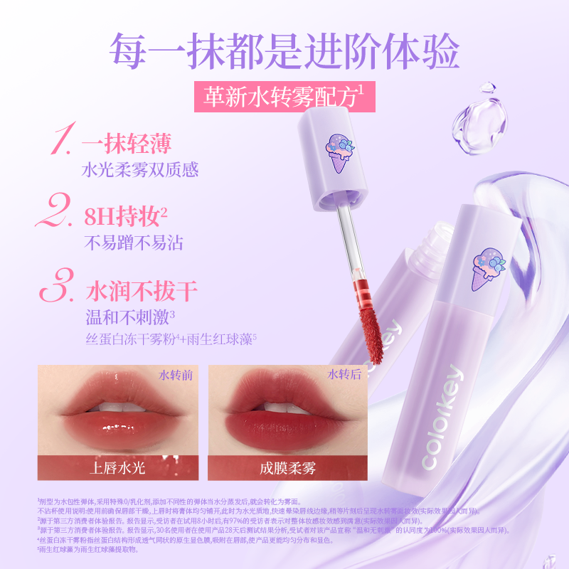 Dessert Store Soft Matte Water Tint Giftbox 6g