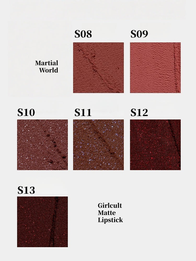 GirlCult - Martial World Matte Lipstick 3.5g