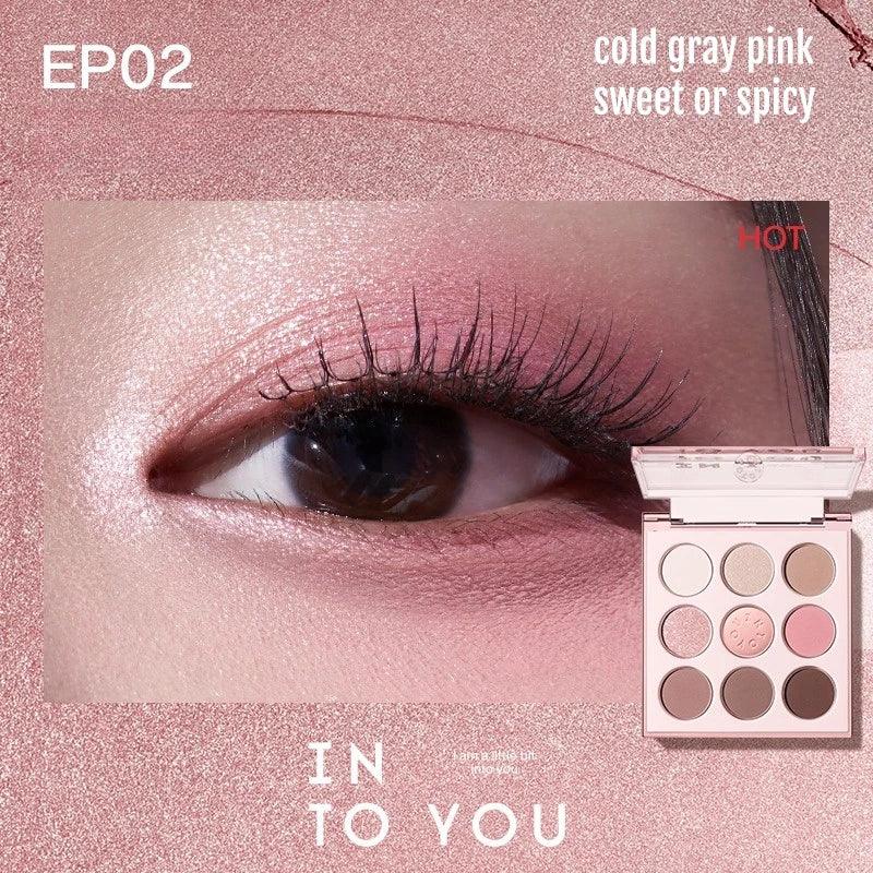 INTO YOU Nine-color Eyeshadow Palette 7.2g