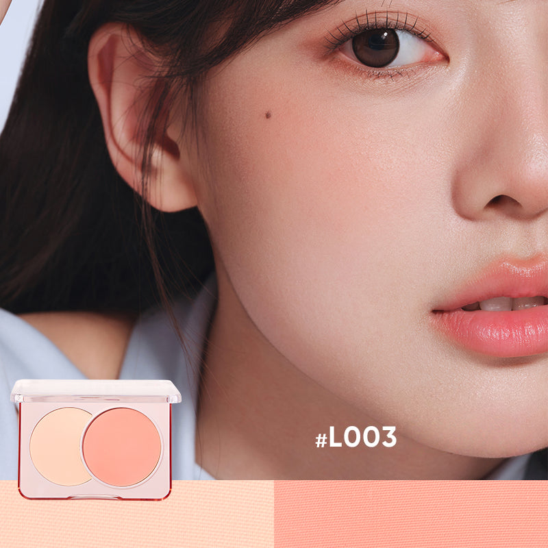 Judydoll - Dual Color Combination Blush 6g
