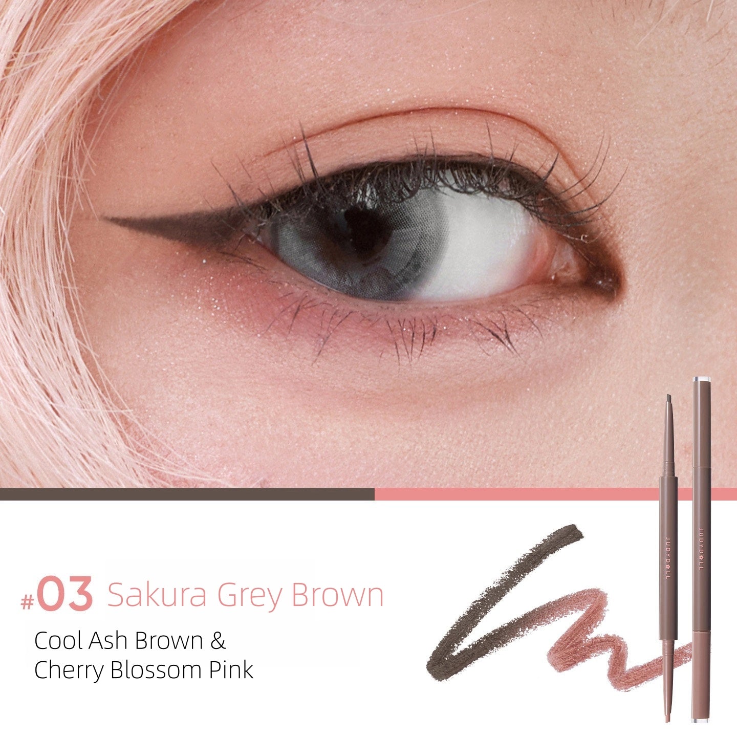 Judydoll - Dual Color Gel Eyeliner 120mg