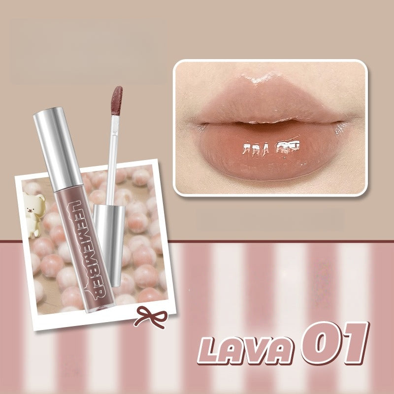 LEEMEMBER Watery Lip Gloss 3g Glasslike LAVA YK