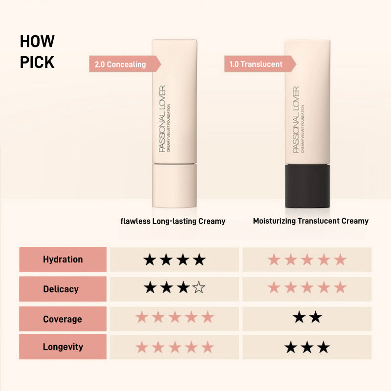 Passional Lover - Creamy Velvet Foundation 30g