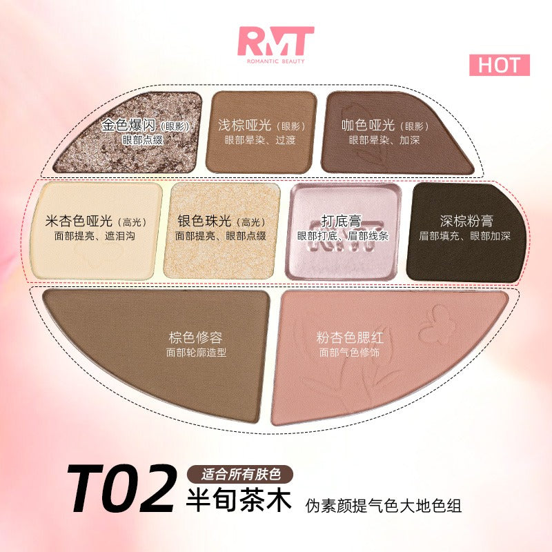 Floral Comprehensive Makeup Palette 14g