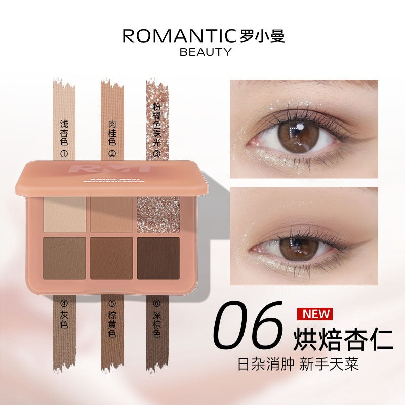 Six Color Eyeshadow 6g