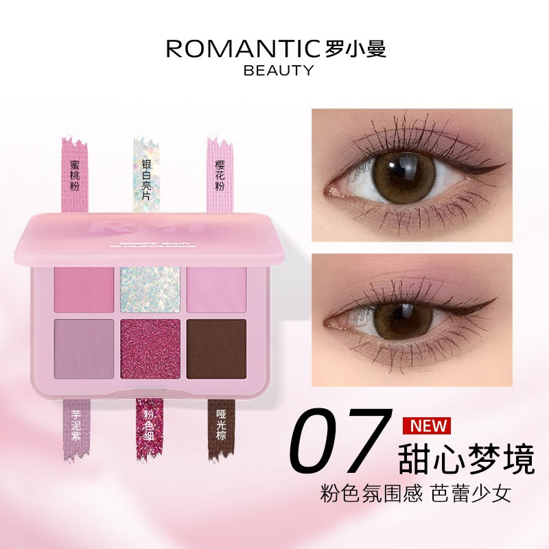 Six Color Eyeshadow 6g
