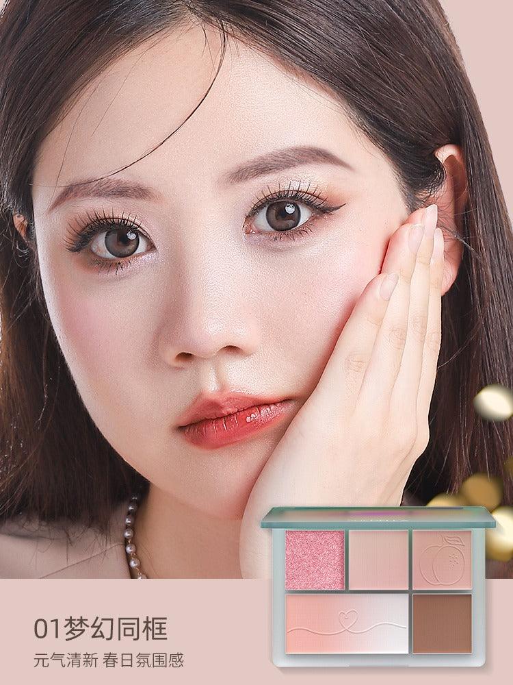 Shedella Dreamlook 5 Colors Eye Palette 8g