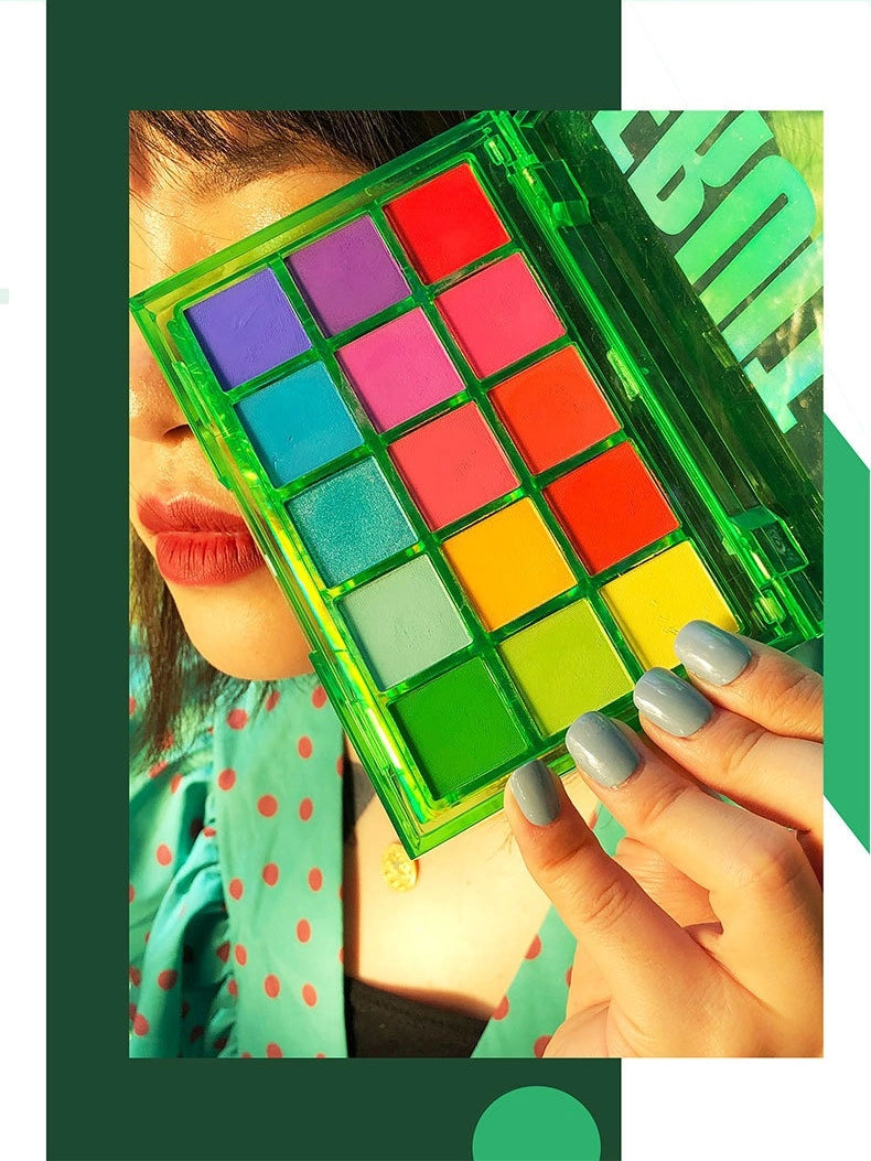 UCANBE 15 Colors Eyeshadow Palette Fruit Punch