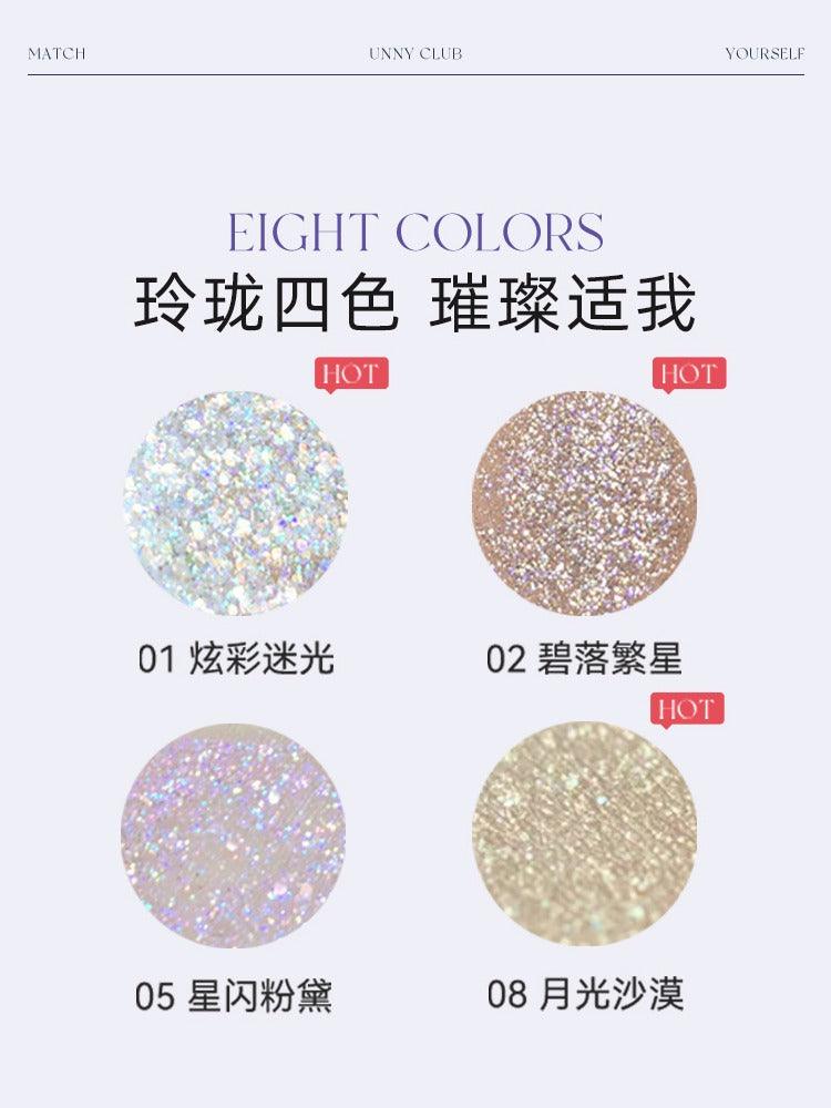 UNNY CLUB Liquid Eyeshadow Velvet Matte Star Glitter