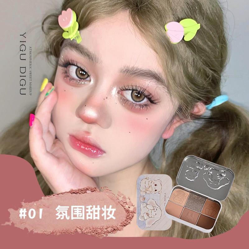 Candy Box Tea Party 6 Colors Eye Palette 18g