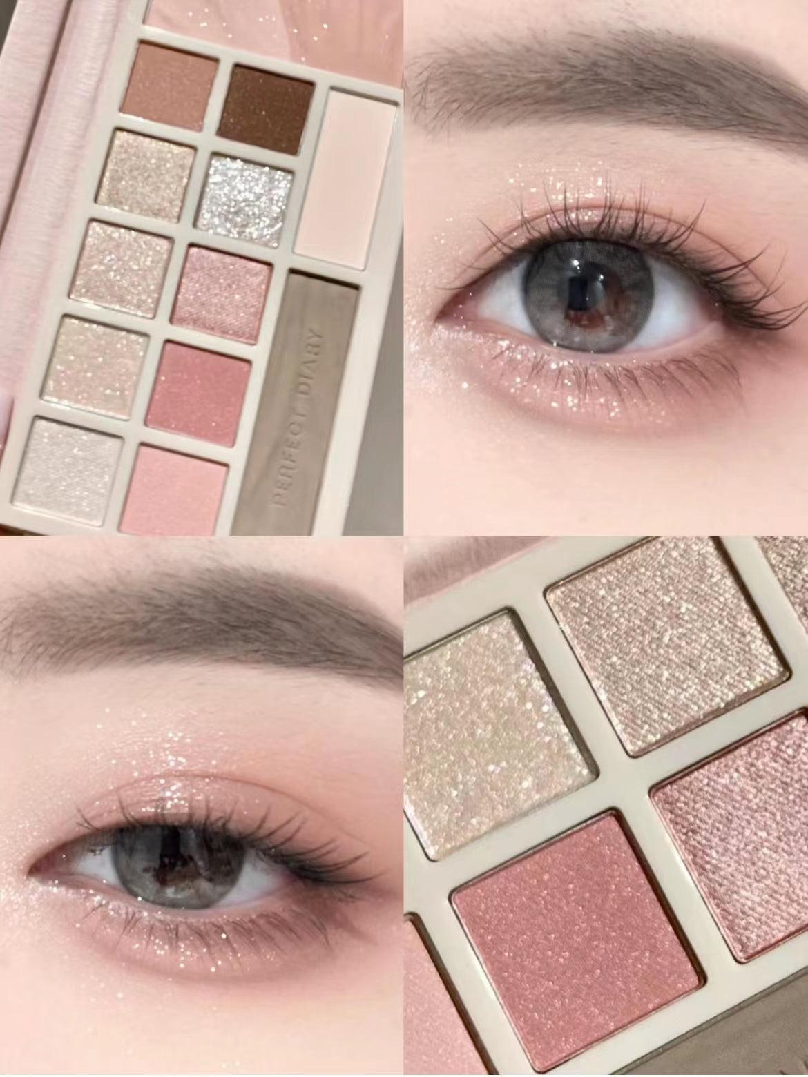 Perfect Diary Denim Eyes and Cheeks Palette 16g