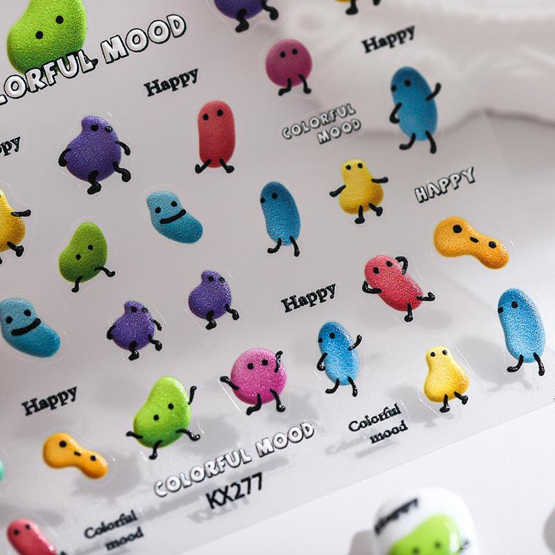 DIY Nail Stickers Nail Art KX277 - Chic Decent