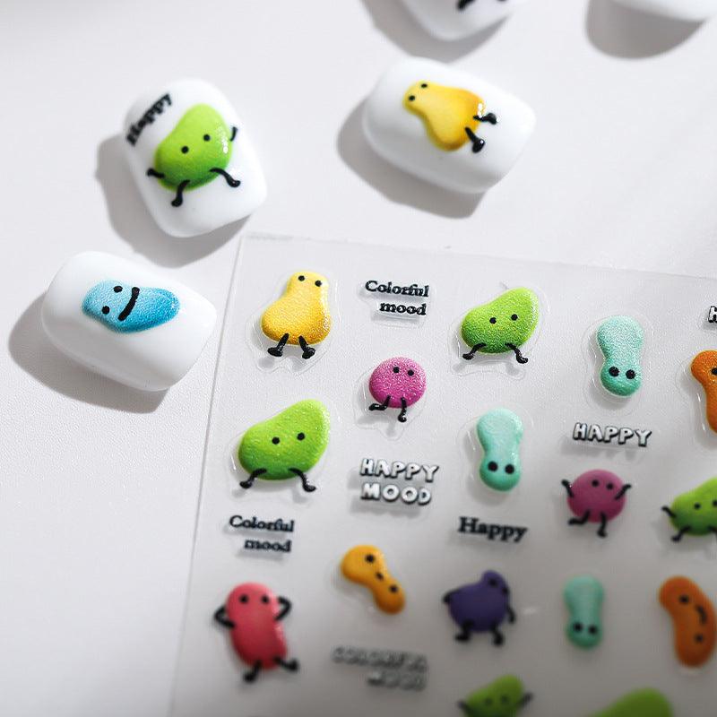 DIY Nail Stickers Nail Art KX277 - Chic Decent