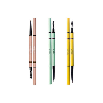 Flortte - Dual Ends Eyebrow Pencil for Beginners 0.3g