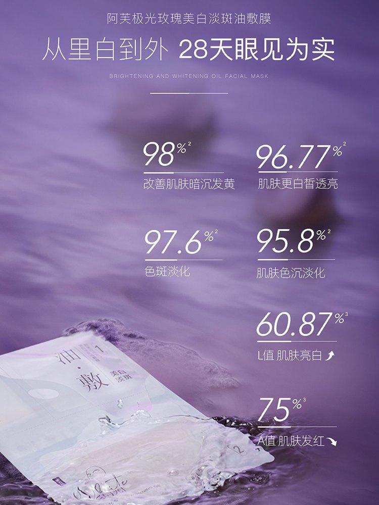 AFU Brightening and Whitening Oil Facial Mask