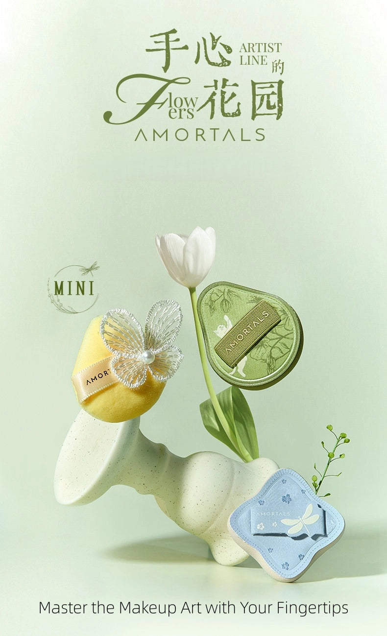 AMORTALS - Artist and Garden Mini Puff X3