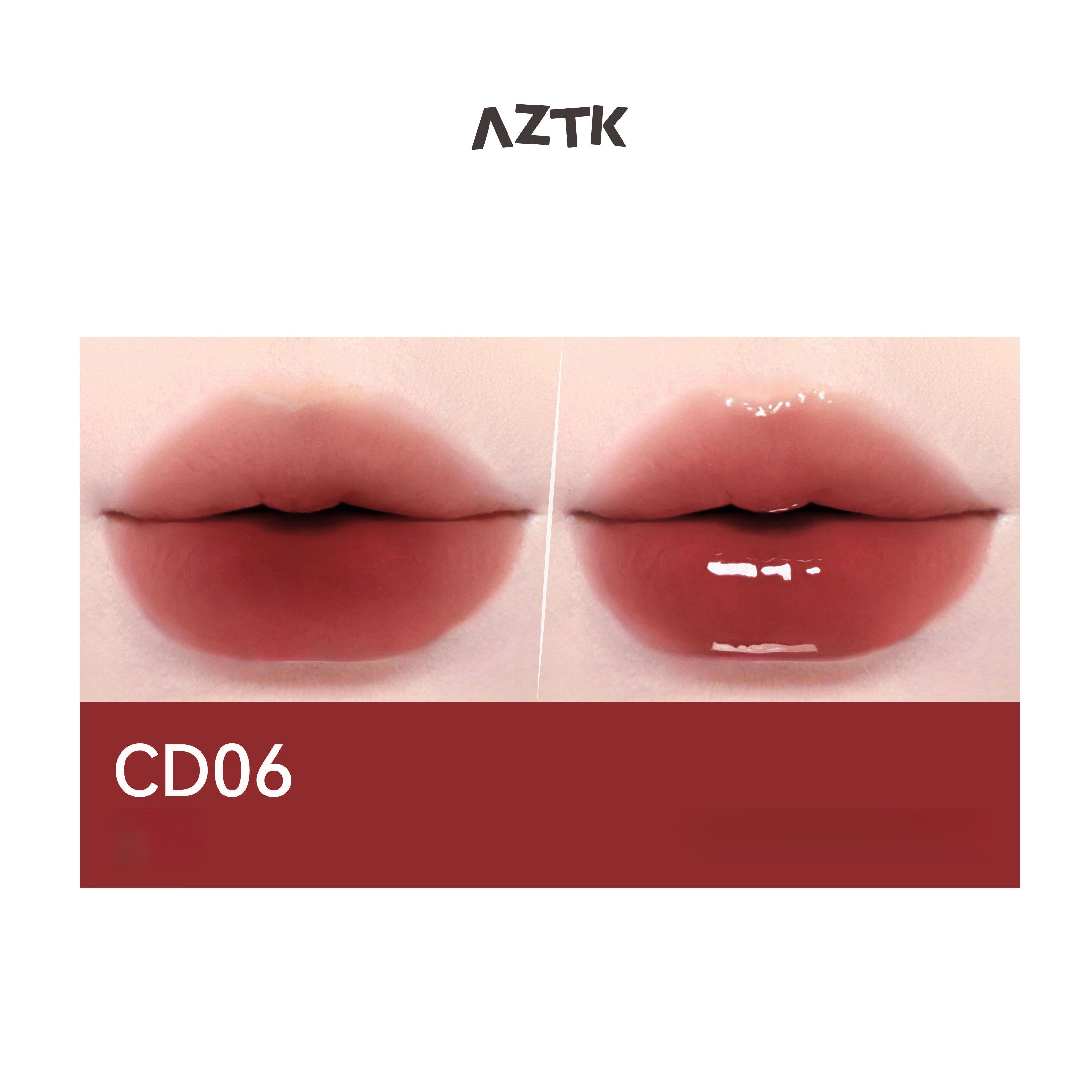 AZTK - Candy Floss Double Touch Lipgloss 1.7g+1.7ml (New Version)