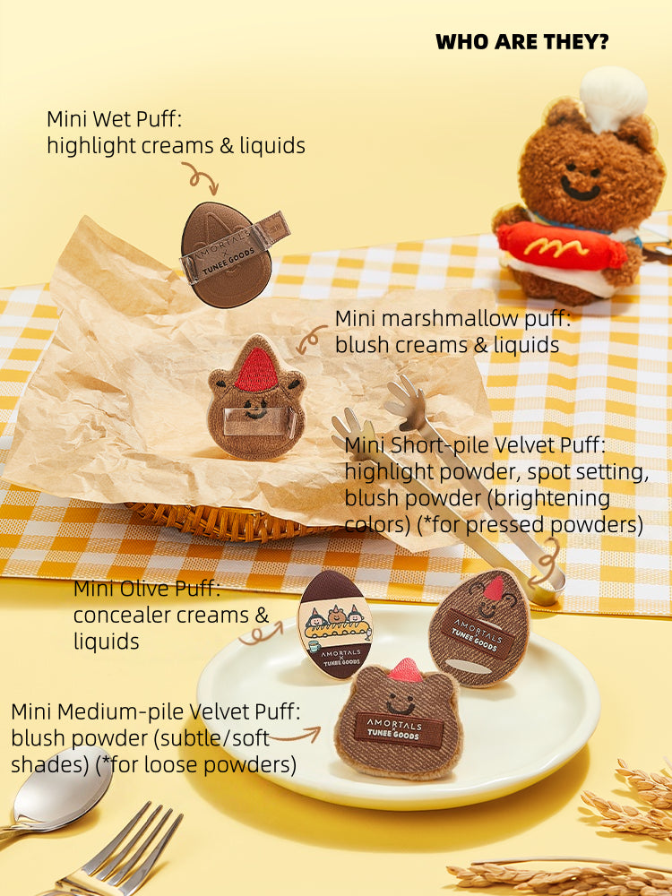 Amortals X TUNEE GOODS Thumb Puff Mini Pack 5 In