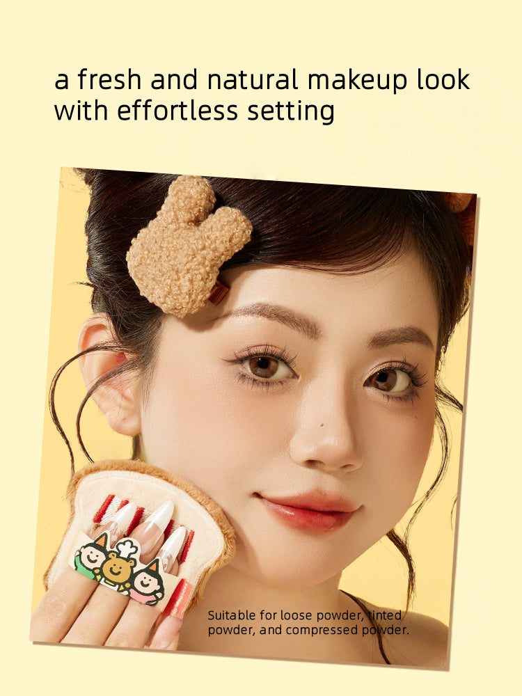 Amortals X TUNEE GOODS Toast-Like Powder Puff