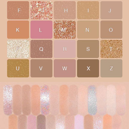 BIYA - 25 Colors Eyeshadow Palette 50g