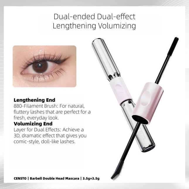 CENSTO - Barbell Double Head Mascara 7g