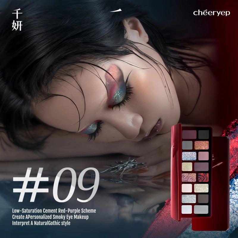 Cheeryep QianYan 16 Colors Eyeshadow Palette