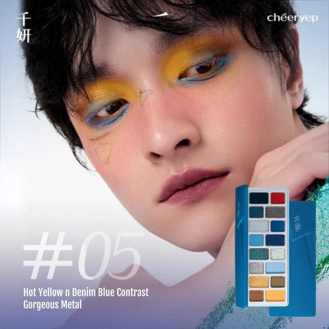 cheeryep - 16 Colors Eyeshadow Palette