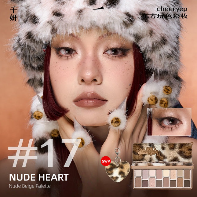 Cheeryep x Dodo Nami Eyeshadow Palette Nude Heart 16g