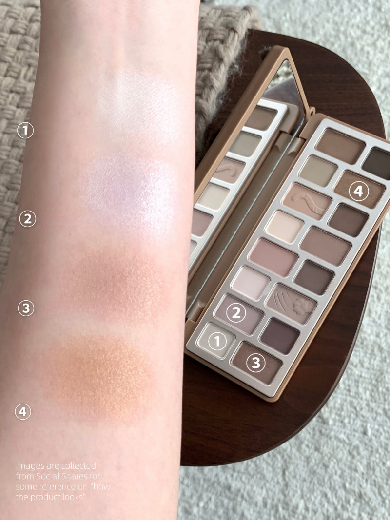 Cheeryep x Dodo Nami Eyeshadow Palette Nude Heart 16g