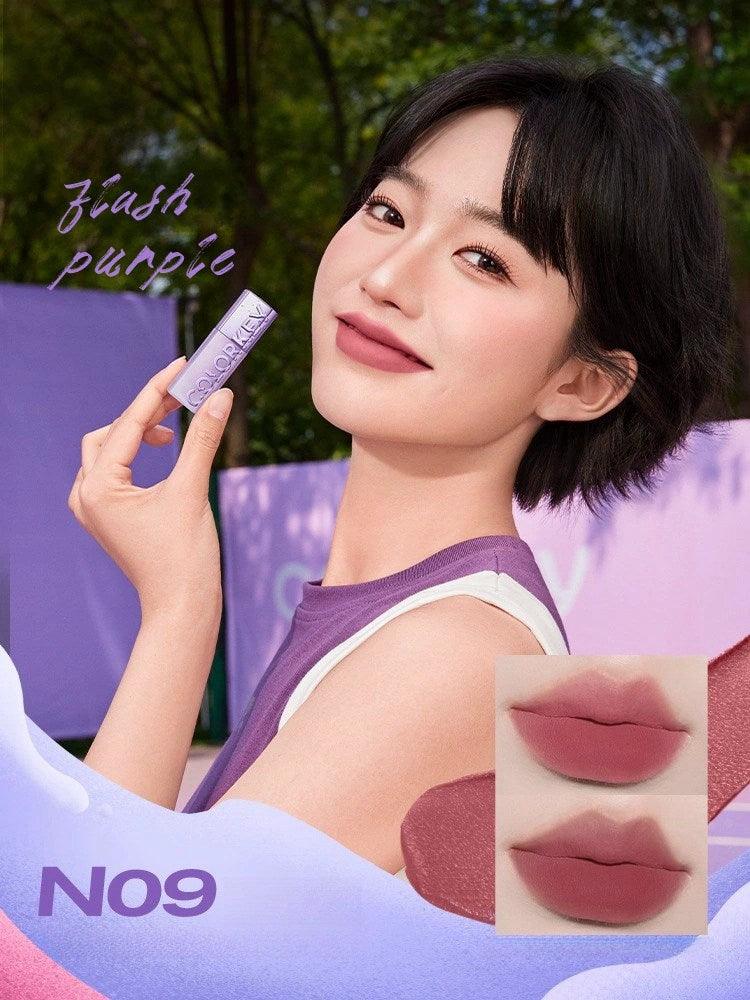 Colorkey Flash Purple Soft Matte Lip Mud 3g
