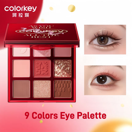 Colorkey - Nine Shades Eyeshadow Palette CNY Lucky Snake 13.5g