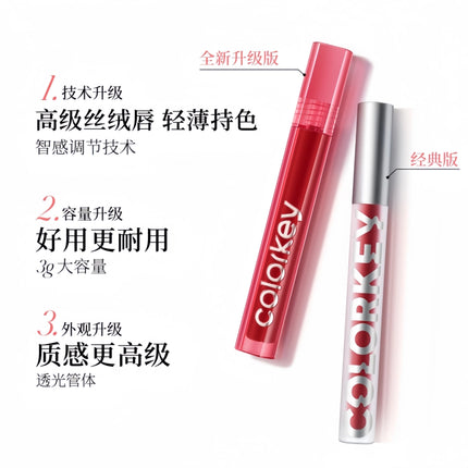 Colorkey - Airy Velvet Lip Lacquer 3g