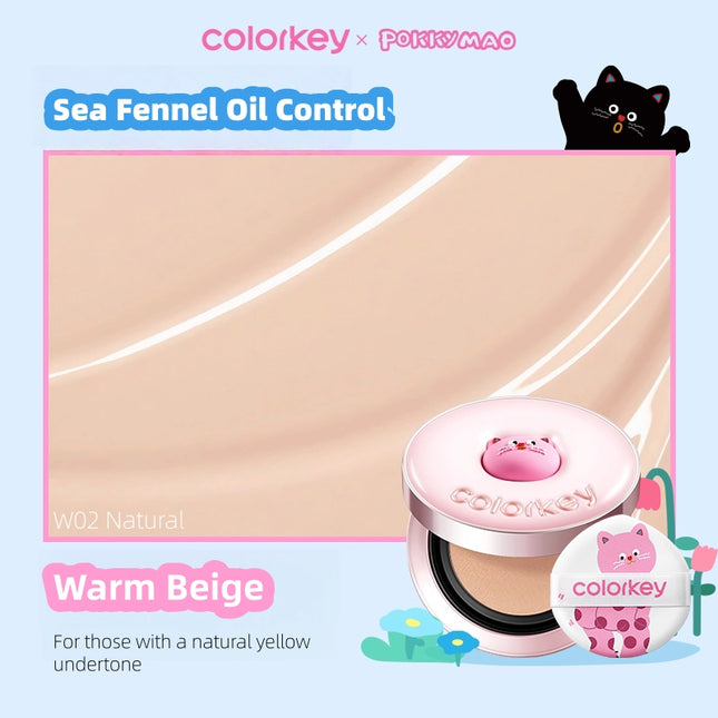 Colorkey - Pokky Mao Soft-Focus Setting Cushion Cream 12g