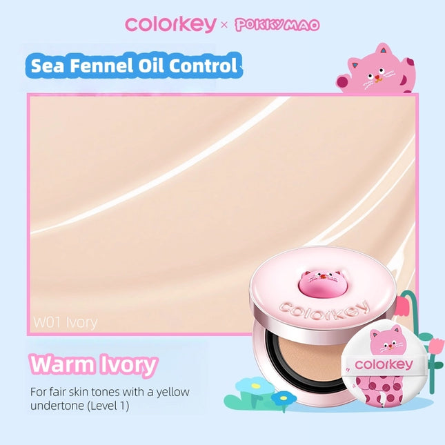 Colorkey - Pokky Mao Soft-Focus Setting Cushion Cream 12g