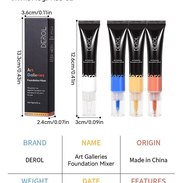 DEROL Foundation Mixer DR053 - Chic Decent