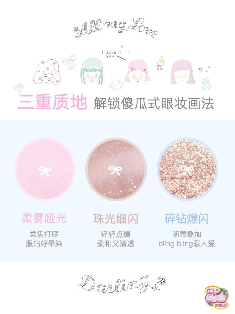 FLORTTE Wackky 10 色眼影盘 7.5g