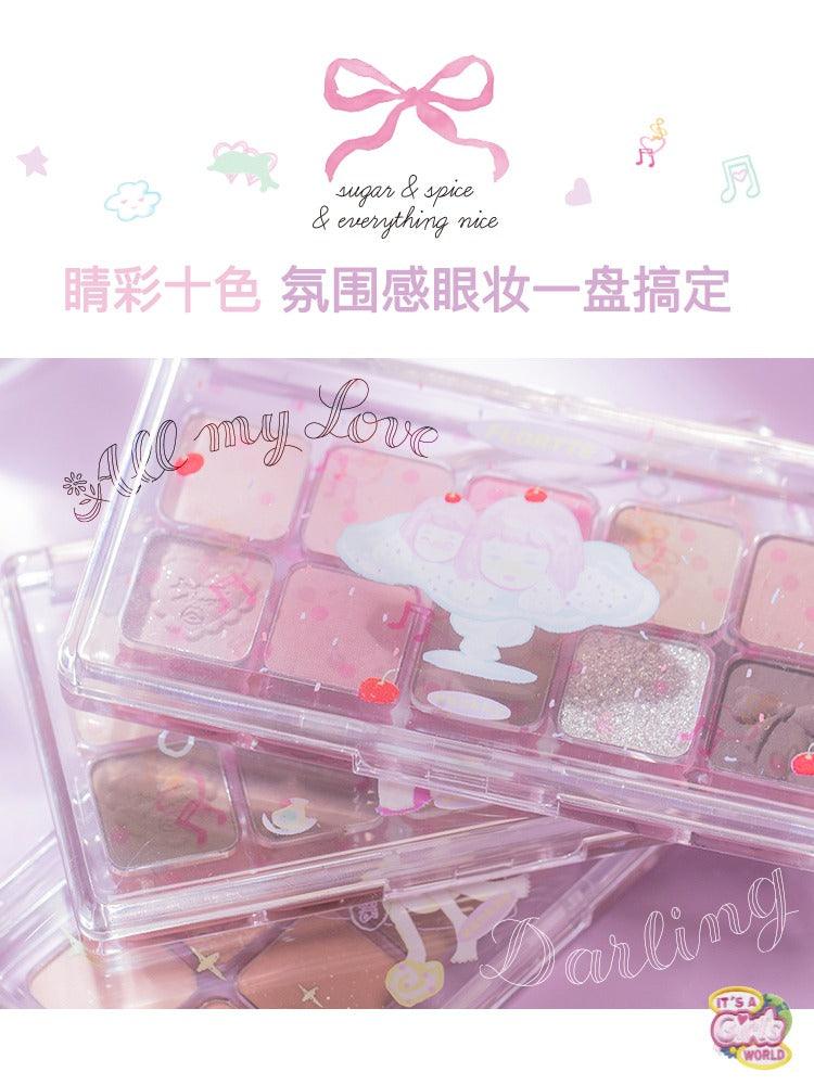 FLORTTE Wackky 10 色眼影盘 7.5g