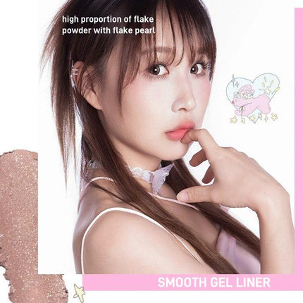 Flortte - Bread Bear with Me Double Ends Gel Eyeliner 200mg