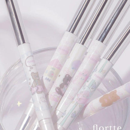 Flortte - Bread Bear with Me Double Ends Gel Eyeliner 200mg