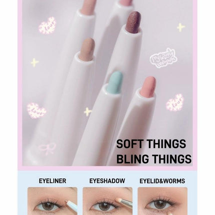 Flortte - Bread Bear with Me Double Ends Gel Eyeliner 200mg