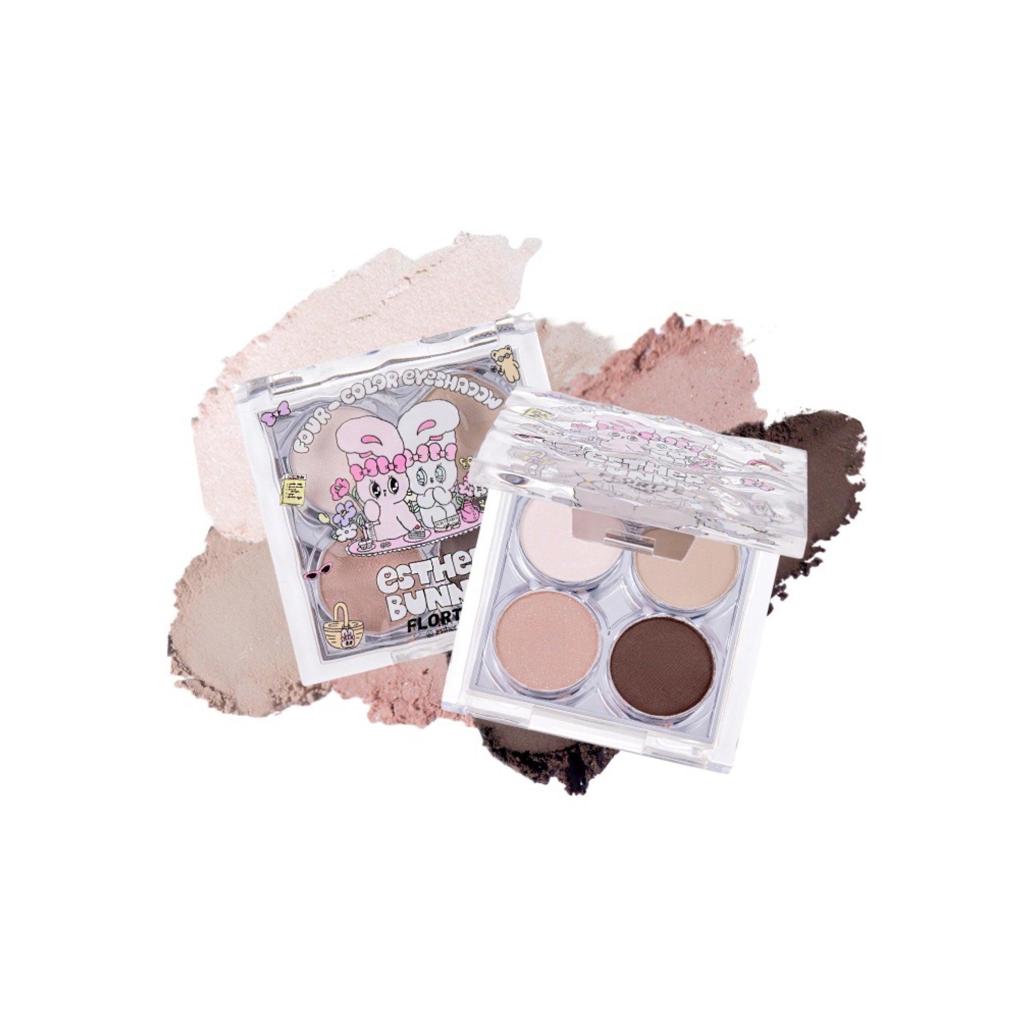 Flortte Esther Bunny Four Colors Eyeshadow 4g