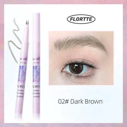 Flortte - Love Always Been Here Two Folks Liquid Brow Pen 0.5ml
