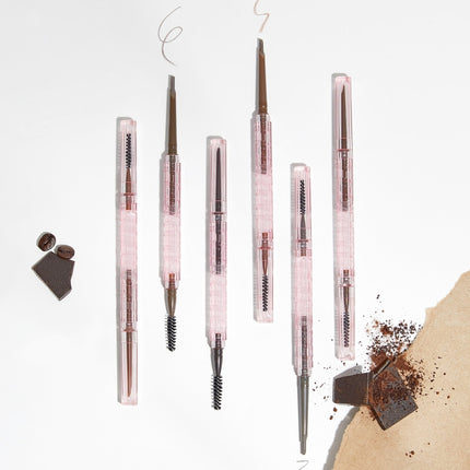 Flortte - Solid Small Machete Eyebrow Pencil 6 Shades 110mg