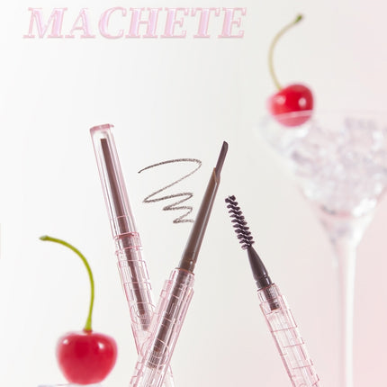 Flortte - Solid Small Machete Eyebrow Pencil 6 Shades 110mg