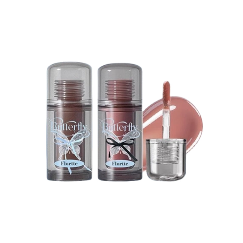 Flortte Twin Butterfly Series Lip Serum Twin B 1.9g